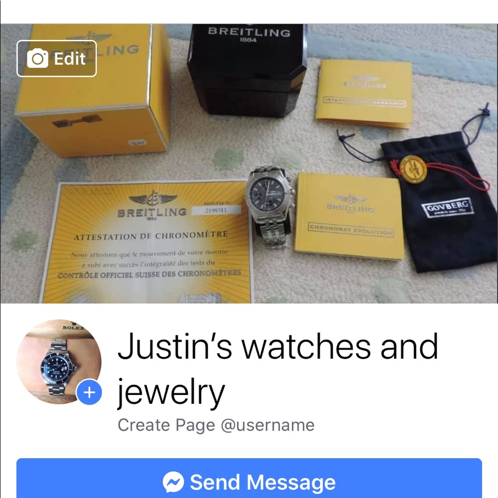 Men’s Gold tone Bulova Chronograph Watch - Picture 7 of 8